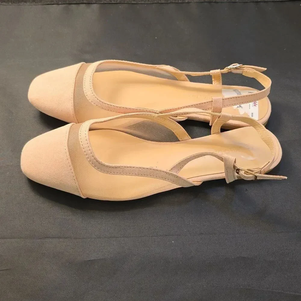 BRAND NEW WILD DIVA LOUNGE SLINGBACK WOMEN'S FLAT